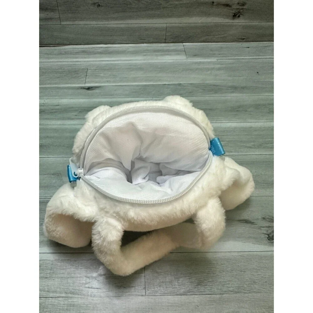 Sanrio  Cinnamonroll white  Plush Bunny Handbag with Bow Accent